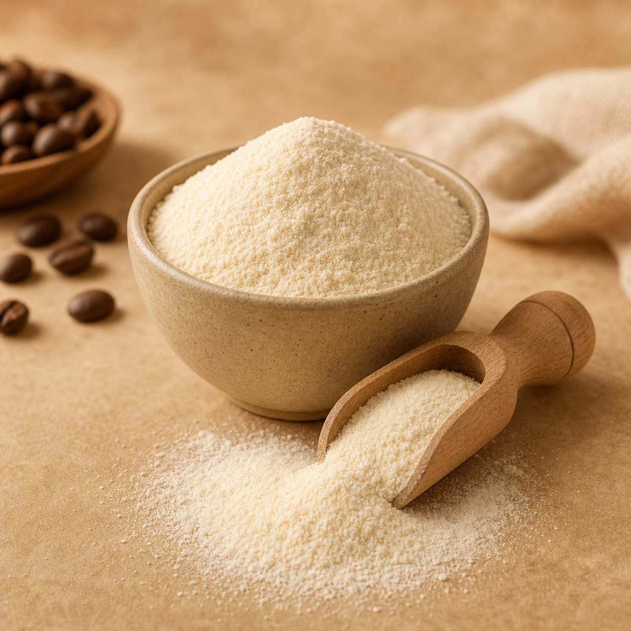 Non Dairy Creamer ingredient visual